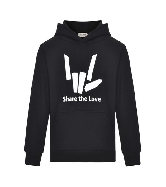 Love Logo İlham Kids Hoodies Boys Long Sleeve Tshirts Noel Yaz Tshirt Kızlar için Tees Tees Xmas Swea8547748