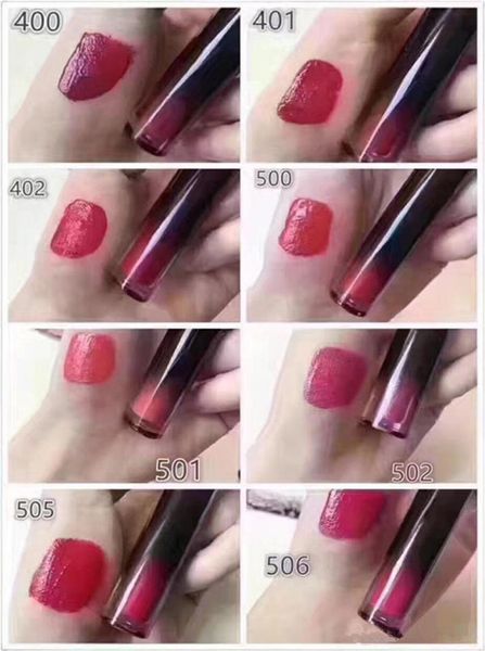 NOVO ecstasy laca lipcolor brilho rouge laque batom líquido à prova d'água 6ml 12pcslot4415047