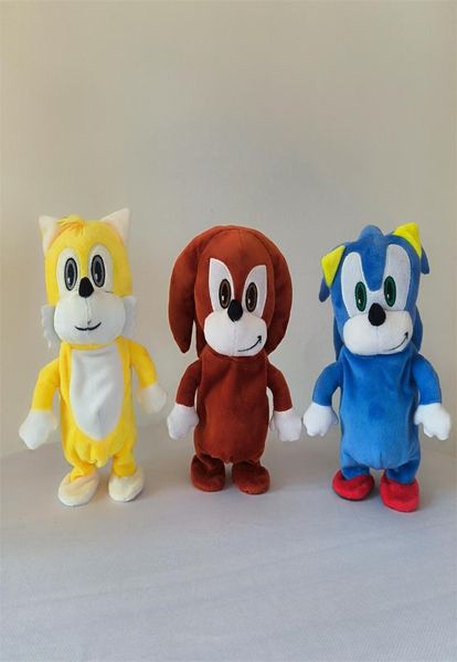 Giocattoli per bambini Bambole di peluche Cuscino Cartoon Movie Protagonista Elettrico Camminare e cantare Peluche Amore Animale Vacanza Regalo creativo Wh1673366