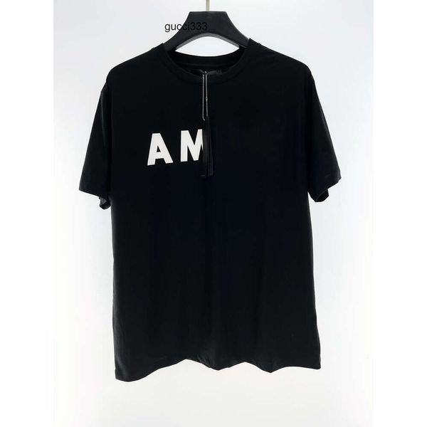 Amirirlies Ärmel Amari Casual Amirl Brief Amis AM Mode Amar Männer Miri Herren T-Shirts T-Shirts Schwarz Drucken Sommer Designer kurze hochwertige Herrenbekleidung