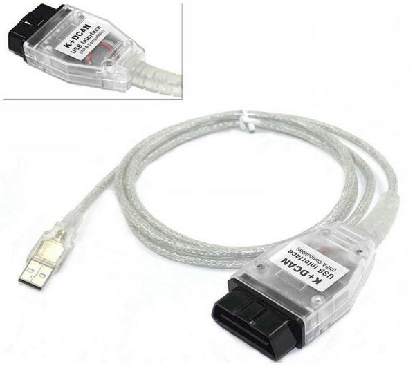 2018 VSTM Per INPA K + CAN K CAN INPA Con FT232RL Chip con interruttore auto INPA K DCAN Cavo di interfaccia USB con strumenti per auto 20PIN Car1403515