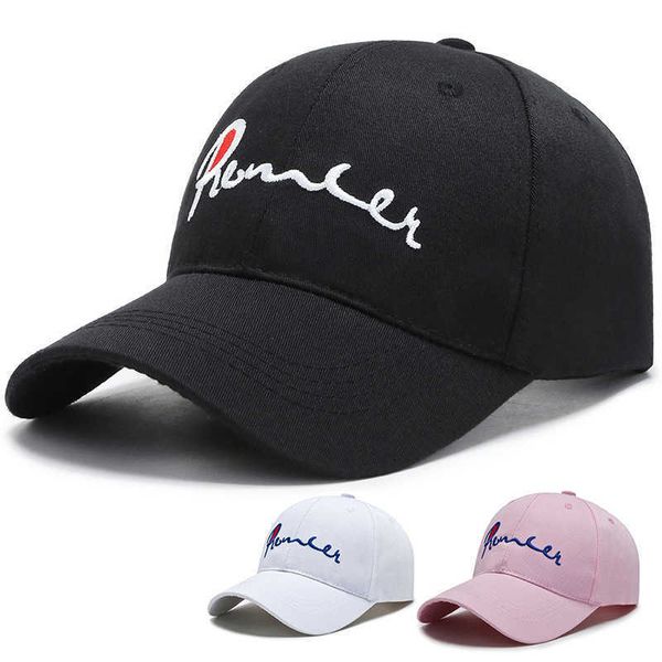 Cappello da uomo estivo per il tempo libero all'aperto cappello parasole protezione solare berretto da pesca donna amante ricamato berretto da baseball berretto con lingua d'anatra