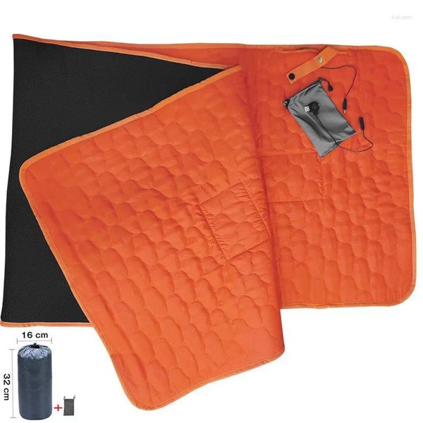 Coperte 198x61 cm Riscaldamento Tappetino USB per dormire Tappetino invernale regolabile a 5 livelli Materasso ispessito riscaldato isolante