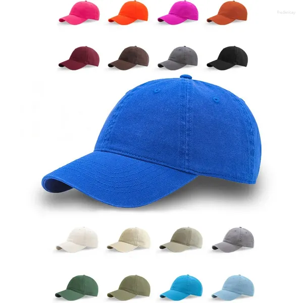 Bola bonés doit alta qualidade boné de beisebol chapéus para mulheres homens algodão sólido 23 cores unisex senhora meninas esportes snapback gorras