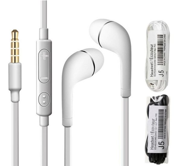 Auricolari Auricolari 35mm In Ear Cuffie Mani con microfono per Samsung Galaxy J5 S4 S6 S7 Smartphone Android4187067