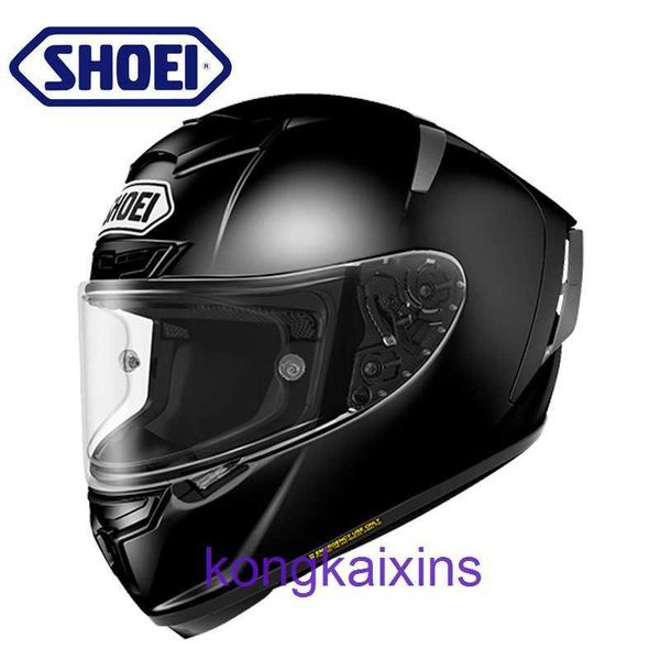 Capacete profissional de motocicleta japonês shoei x14, capacete completo para homens e mulheres, quatro estações, anti neblina, corrida