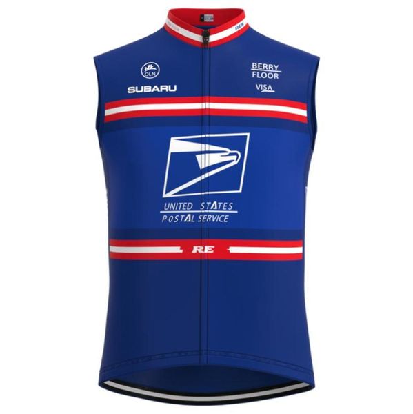 2004 competição dos eua equipe postal homem retro camisa de ciclismo sem mangas roupas triathlon mtb bicicleta camisa hombre4896598