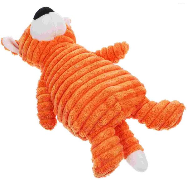Trajes de gato resistente ao desgaste brinquedo de cachorro em forma de tigre brinquedo adorável fornecimento de deleite