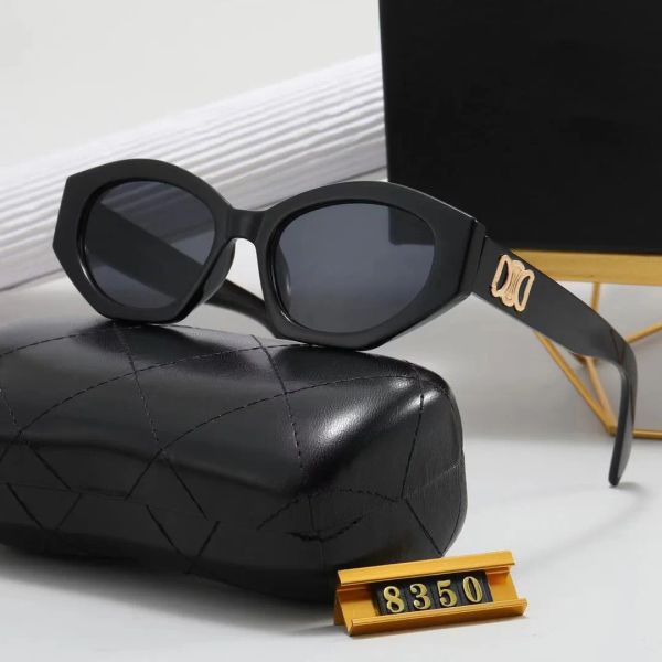 Дизайнерские солнцезащитные очки для женщин, мужские мужские солнцезащитные очки, дизайнерские модные оттенки, роскошные очки бренда CE, большие полнокадровые линзы UV400 для ПК Adumbral Lunettes de Soleil