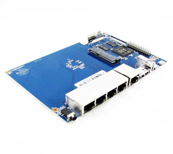 R1 Board Clear Case Banana PI R1 Беспроводной маршрутизатор с открытым исходным кодом для умного дома7442710