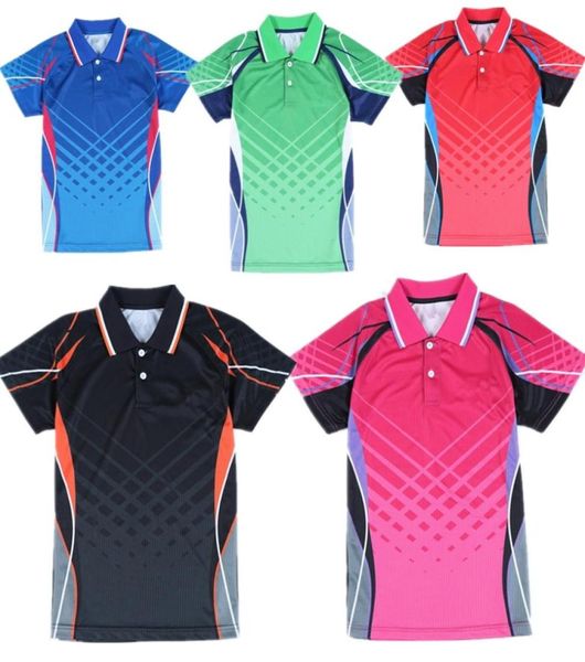 Nuove magliette da badminton da ping pong, magliette a maniche corte, maglietta estiva da tennis, uomo, donna, per il tempo libero 1552290