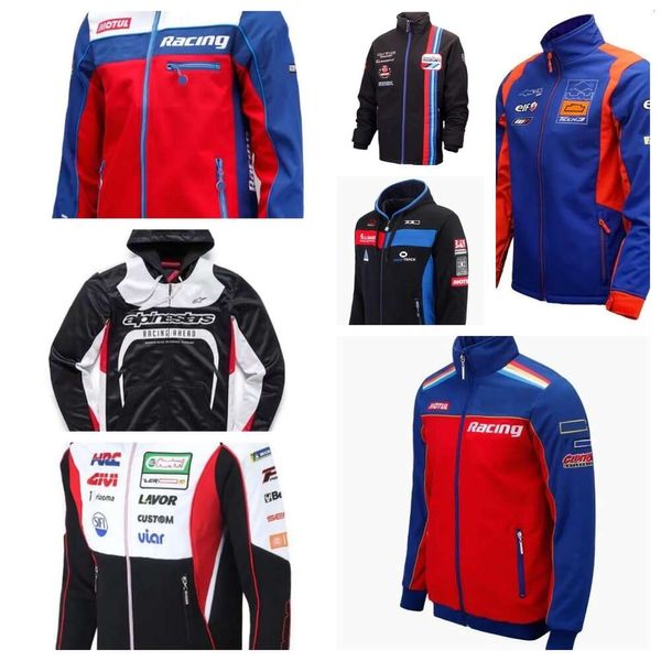 F1-Formel-1-Rennjacke, Sweatshirt, gleiche Stilanpassung, Auto-Logo, vollgestickte Jacken, College-Stil, Retro-Motorradjacken vm