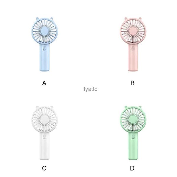 Ventilatori elettrici Ventilatore portatile Dispositivo di raffreddamento desktop USB con condizionatore d'aria per ciglia trucco base adatto per silenziosi dormitori all'aperto per ragazzeH240308