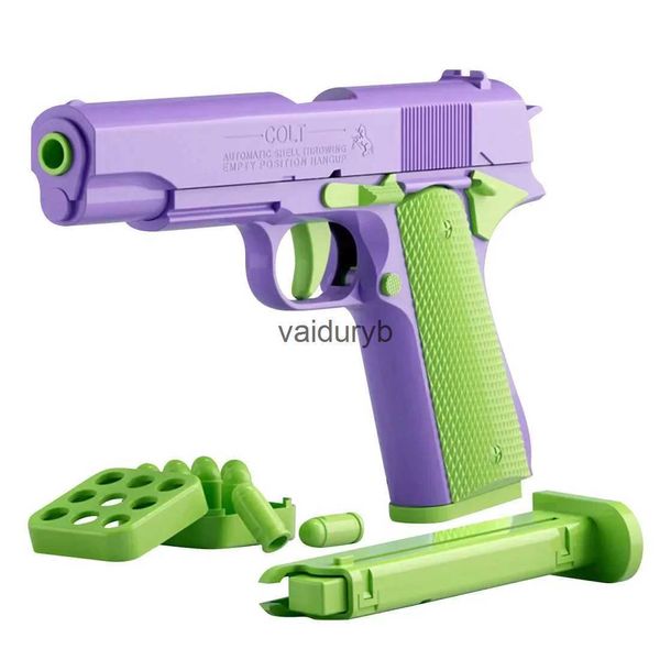 Sand Play Water Fun Gun Toys Pistola stampata in 3D non sparatutto mini modello salto di gravità giocattolo per bambini sollievo dallo stress regalo di Natale H240308