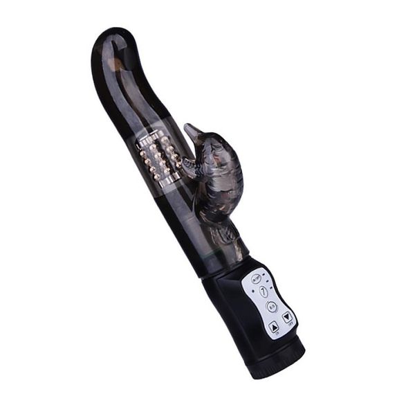 Vibratore per coniglio GSpot Dildo Dong Rotante e vibrante Giocattoli sessuali per donne Masturbazione femminile3576511