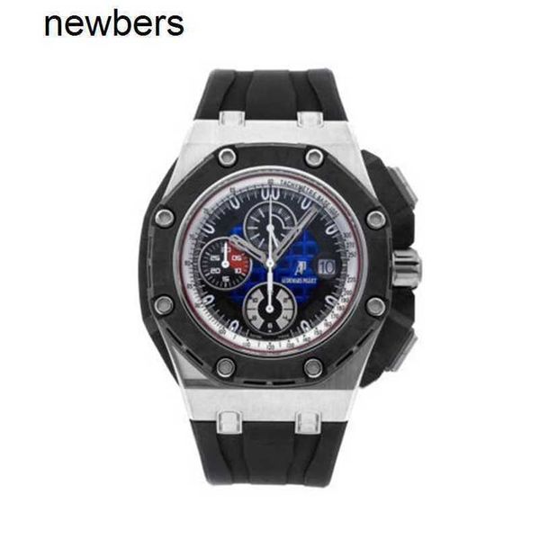 Aps Factory Audemar Pigue Watch Swiss Movement Abbey Royal Oak Offshore Automatic Platinum Mens Watch 26290PO OO A001VE.01