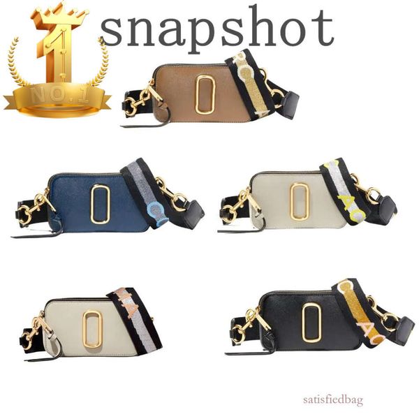 Snapshot Donna Uomo Borsa fotografica 10A Specchio Designer di qualità S Borsa Baguette Borsa a tracolla in pelle a tracolla Nero Bianco Borsa da viaggio Cool Clutch Tote Borsa a mano uette