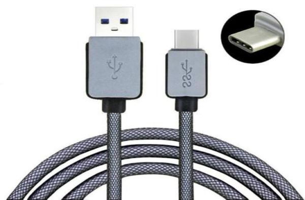 Cabo carregador extra longo trançado USB TypeC para OnePlus 2 Two Google Nexus 6P5X6265278