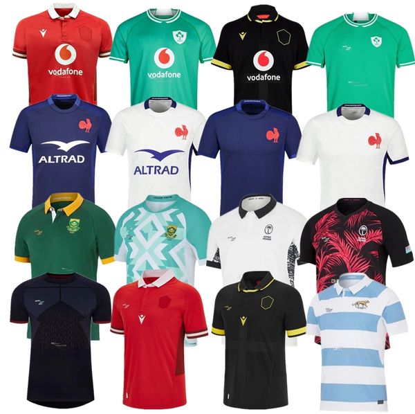 2023 2024 Fiji Irlanda Japão Rugby Jersey 23 24 Escócia Sul Inglaterra Africano Austrália Argentina Casa Fora Francês Waleser Alternativo Rugby Shir