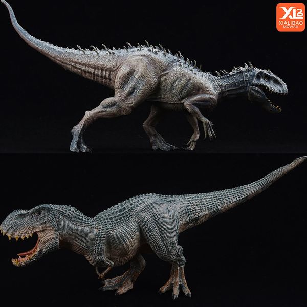 Savage Jurassic Dinosaurs T-Rex Spinosaurus Mosasaur Animali Modello Action Figures PVC Giocattolo di alta qualità per la raccolta Regalo per bambini 240227