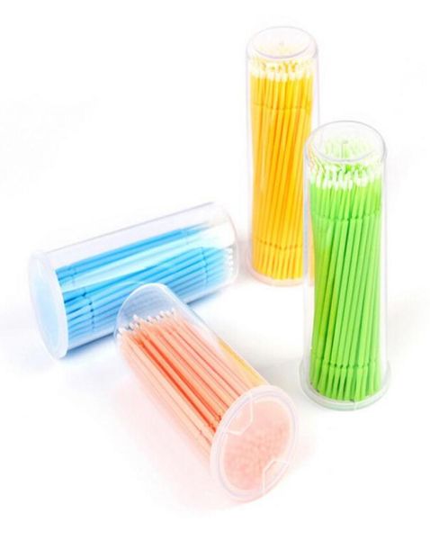 200 Stück Mikrobürste Microbrush Wimpernverlängerung, normal, 2 mm, perfekt für die Verwendung mit Gel-Kleber-Entferner oder Wimpernwerkzeugen7978875