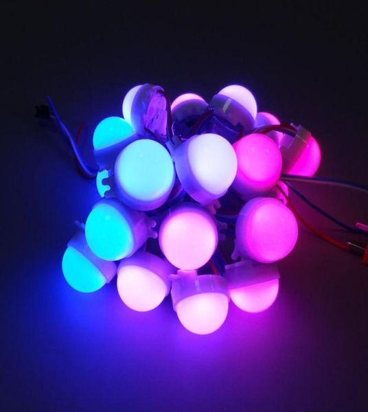 20 pz lotto DC12V WS2811 modulo pixel LED diffuso da 30 mm colore completo 3 LED 5050 RGB led stringa di lampade moduli D30 impermeabili IP685980879