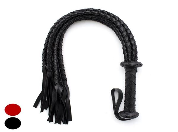 BDSM Frusta in pelle Flogger Culo Sculacciata Bondage Schiavo SM Restrizioni in giochi per adulti per coppie Fetish Sex Toys per donne Uomini HY086334811