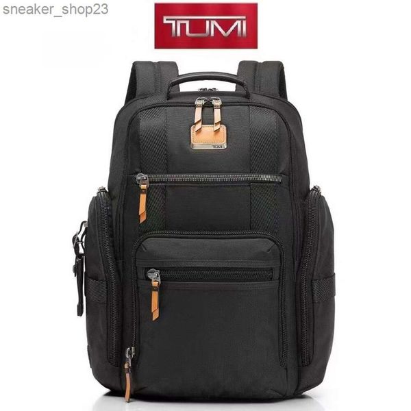 Bolsa de negócios TUM1 Backpack Tumy Computer Mens Travel Designer Back Pack 232389 Nylon Ballistic Nylon Lazer 15 polegadas 76pt