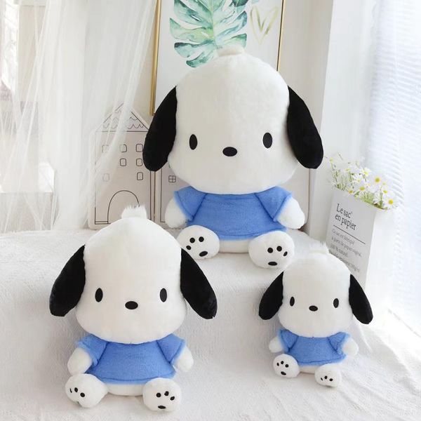 Bonito dos desenhos animados cão japonês brinquedo de pelúcia travesseiro grande boneca boneca presente de aniversário para homens e mulheres