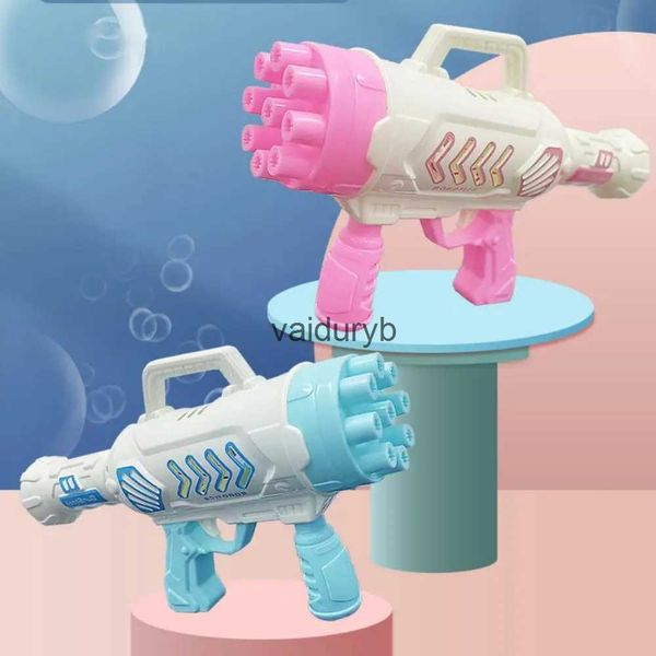 Giochi con la sabbia Divertimento in acqua Giocattoli da bagnetto per bambini Mini Pistola a bolle Giocattolo per bambini Sapone elettrico automatico Razzo All'aperto Festa di nozze Regalo di compleanno H240308