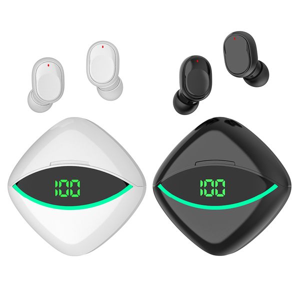 Novos fones de ouvido para jogos y-one tws led digital sem fio fones de alta fidelidade bluetooth 5.3 fone de ouvido com microfone para o telefone móvel