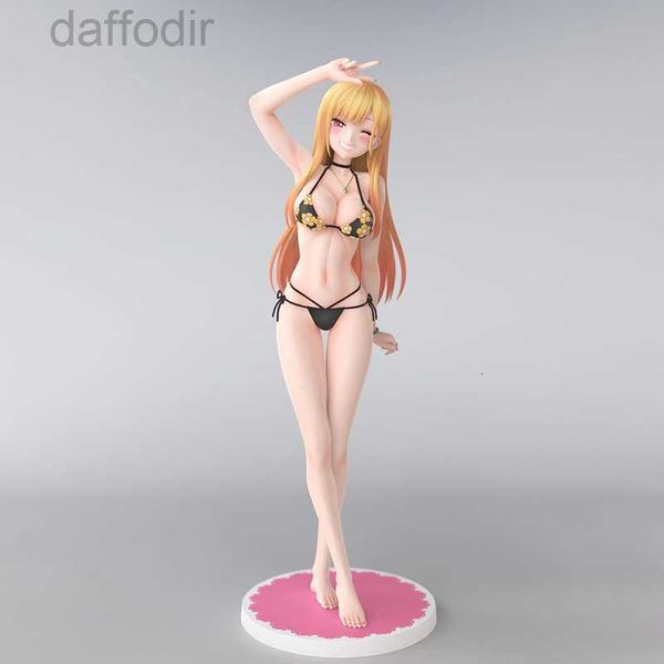 Figuras 23cm My Dress-Up Darling Kitagawa Marin Bikini Japonês Anime Sexy Girl PVC Action Figure Brinquedo Adultos Coleção Modelo Boneca Presentes 240308