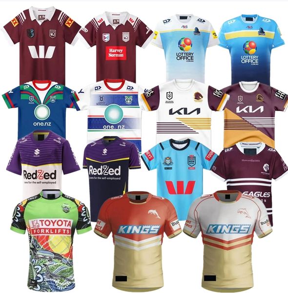 New Penrith Panthers Rugby Jerseys Gold Coast 23 24 Titans Dolphins Sea Eagles TEMPESTADE Brisbane casa fora camisas
