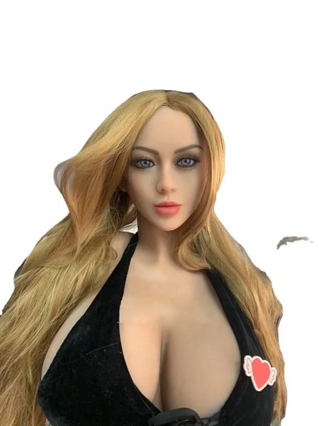 Sexdolls de silicone de alta qualidade Real Soft SexDoll com peitos grandes e bunda grossa Boneca do amor masculina Lifelike Oral Vagina Anal Adulto SexToys para homens Itens de beleza