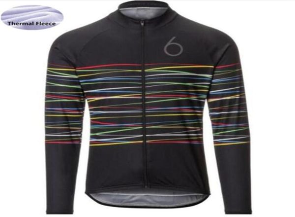 Twin Six Inverno Pile Termico Men039s Maglia da ciclismo Manica lunga Ropa Ciclismo Abbigliamento da bicicletta Abbigliamento da bici 20209756458