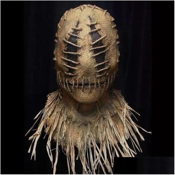 Maschere per feste Halloween Horror Fantasma Faccia Demone Strega Maschera urlante Novità Spaventoso Cosplay Decorazione Puntelli 220915 Drop Delivery Dhoj0