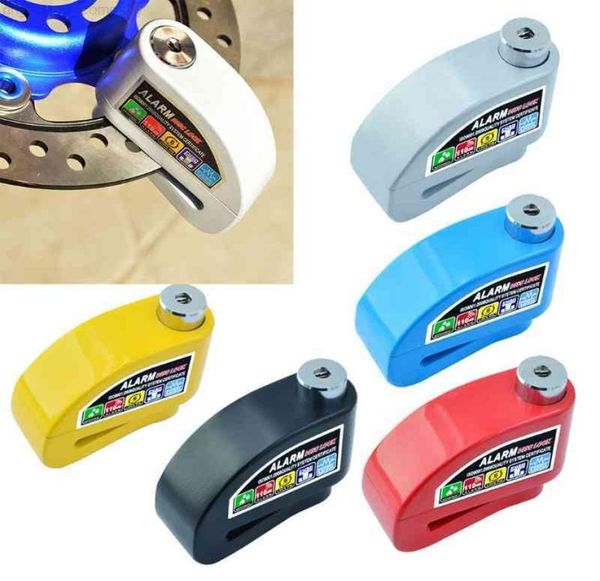 Blocco di sicurezza per moto Blocco allarme bici facile da trasportare Blocco freno a disco universale Accessori moto4796084