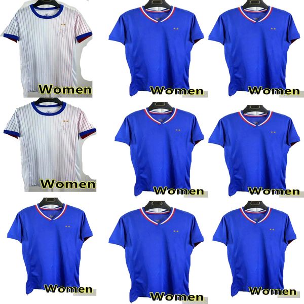 Conjunto completo de camisa francesa de futebol 2023 GIROUD MBAPPE GRIEZMANN SALIBA PAVARD KANTE Maillot De Foot Equipe Maillots Kit Camisa de futebol feminina