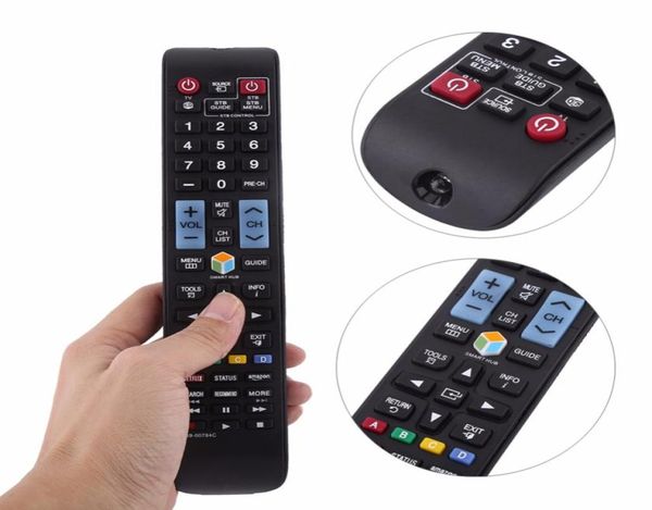 AA5900784C Controle Remoto Universal Controlador Para Samsung LCD LED Smart TV Substituição Black1975869