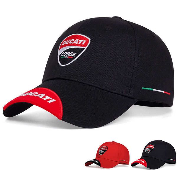 Novo chapéu Ducati F1 fã de motocicleta de corrida clássico lazer ao ar livre esportes chapéu de beisebol