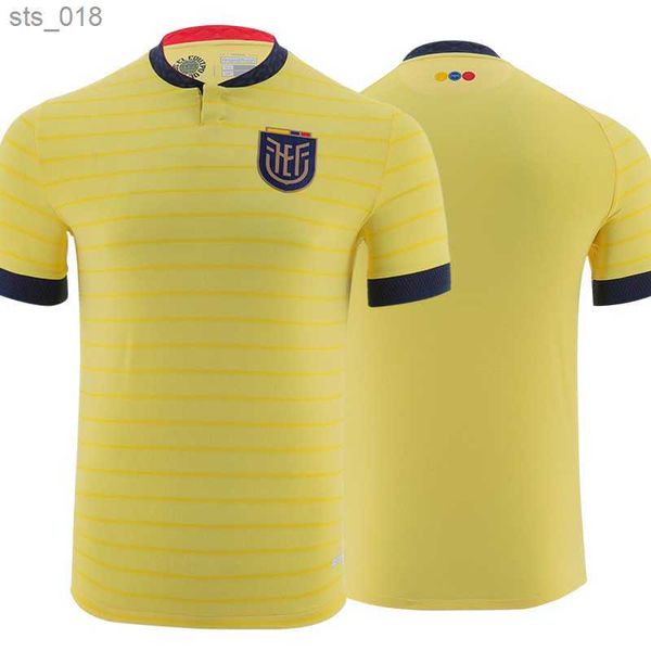 Camisas de futebol 2023 24 Equador Estupinan Plata Mens 22 23 Martinez Hincapie D. Palacios M. Caicedo Home Away 3rd Fotball ShirtsH240308