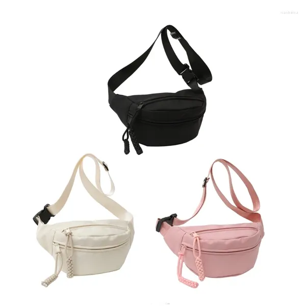 Sacos de cintura Pequeno Crossbody Fanny Pack Belt Bag com alça ajustável para esportes