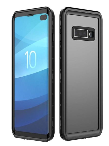 Custodia impermeabile originale IP68 per Galaxy S10 Plus Protezione antiurto e anti-neve con Touch ID per Samsung Galaxy S10 Cover3828557