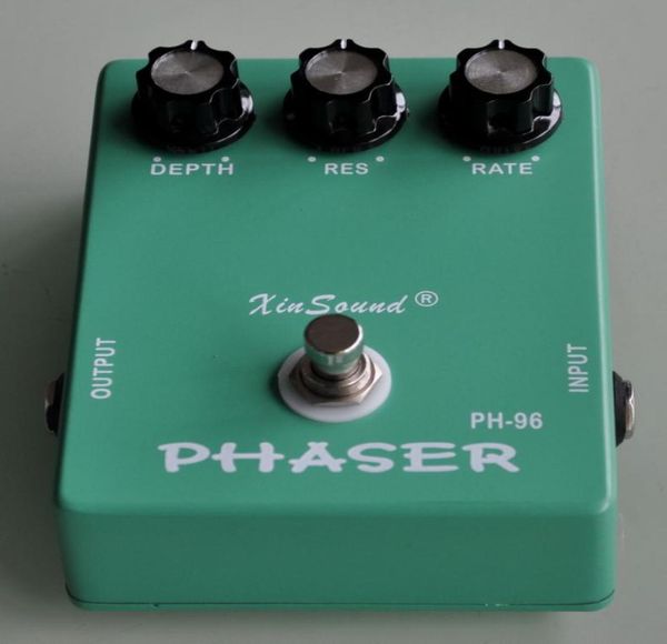 Pedal de efeitos de guitarra analógico vintage Phaser e True Bypass PH96 XinSound Pro 9279736