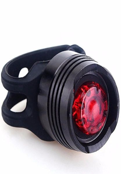 2016new luz da bicicleta vermelho usb recarregável luz traseira da bicicleta luz traseira cautela segurança traseira luz da cauda lamp1603183