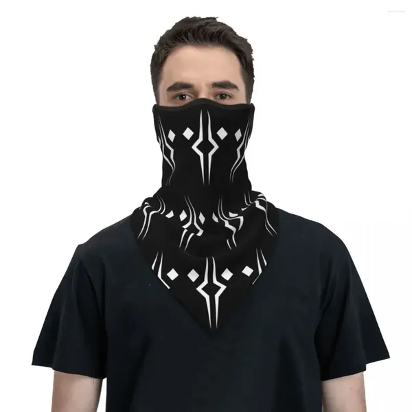 Bandanas Fulcrum Ahsoka Tano Logo Bandana Aquecedor de pescoço Homens Mulheres Inverno Esqui Caminhadas Cachecol Gaiter Sci Fi Tribal Wars Programa de TV Capa de máscara facial