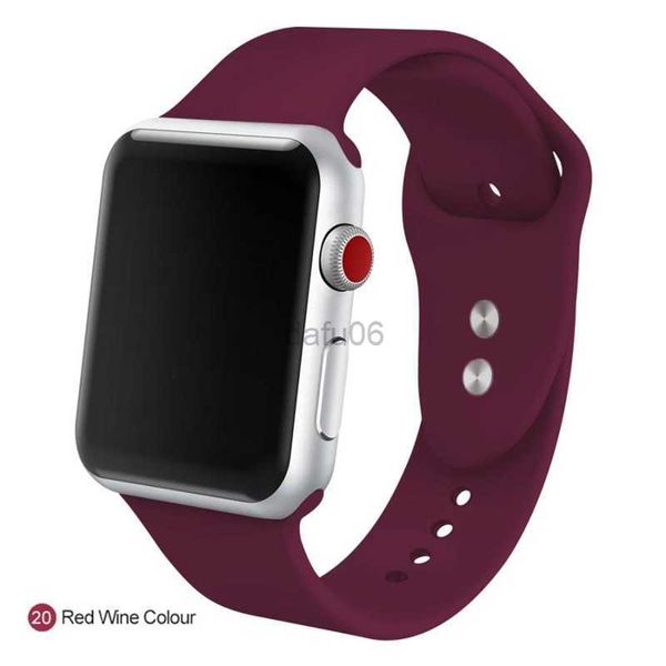 Cinturini Orologio New Nurse Cinturini in silicone SmartWatch Pin Bracciale per cinturino 38mm 42mm 44mm 40mm Silicone Iwatch Serie 3 4 5 6 Se 2 7 Accessori 240308