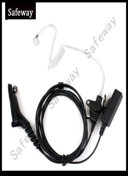 Kit di sorveglianza auricolare tubo acustico auricolare con microfono per radio bidirezionale Motorola XIR P8268 P8260 APX7000 XPR6550 XPR6300 DP34001489006