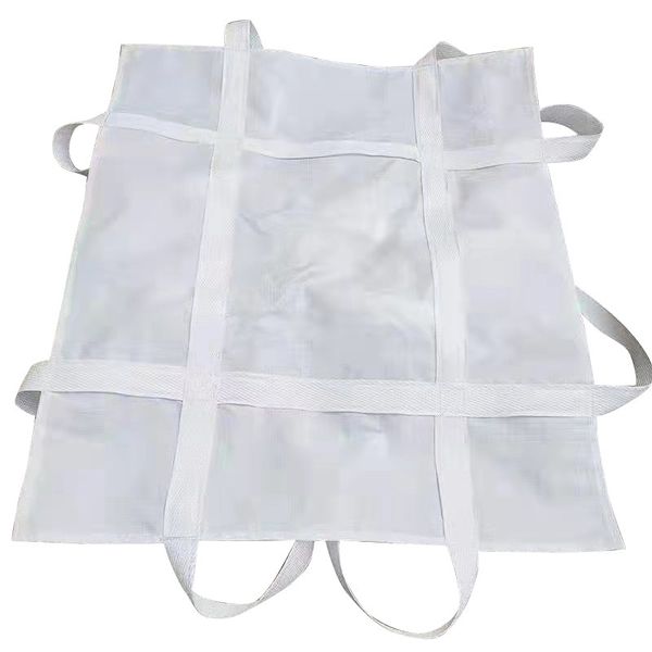 Beyaz Konteyner Ton Çantası 1T Askı Alan Torbaları Ambalaj Çantaları