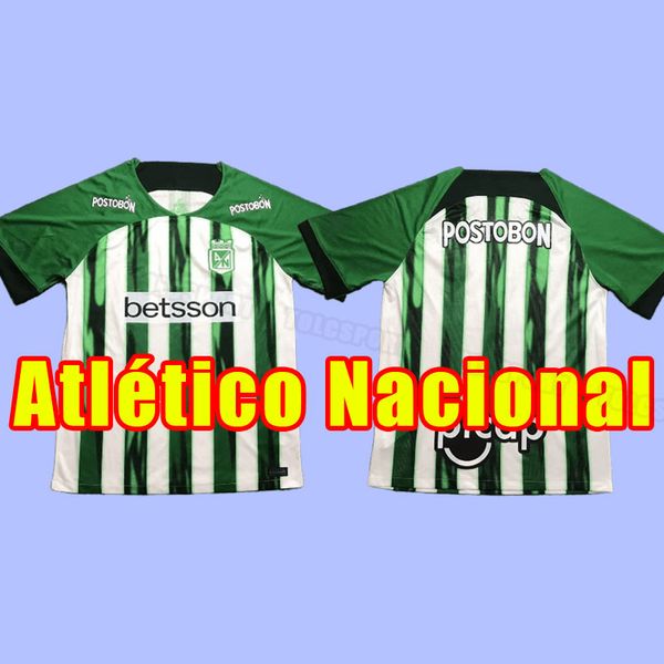 2024 Atlético Nacional Medellin Fußball-Trikot 25 24 Home D Pabon J Duque da Costa Jarlan Roman Auswärtstrikot S Mosquera Candelo Herren-Fußballuniform